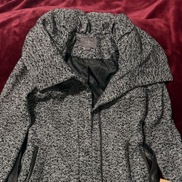 Cole Haan Women's Black and Gray Coat - Picture 1 of 6